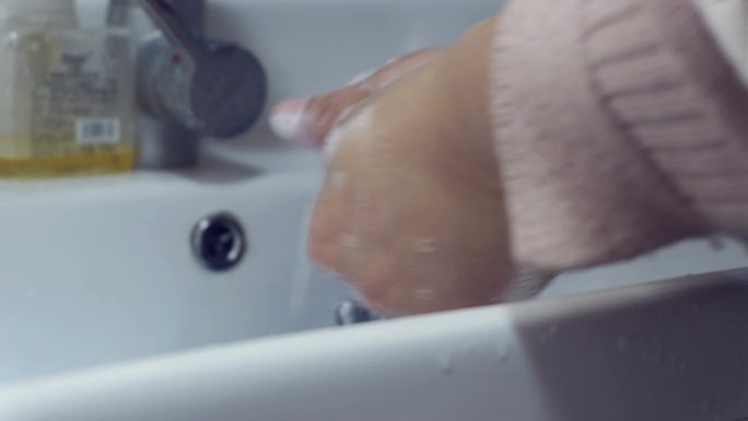 4K原创【可商用】家务活洗衣服手洗清洗