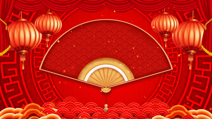 中国风戏曲舞台背景