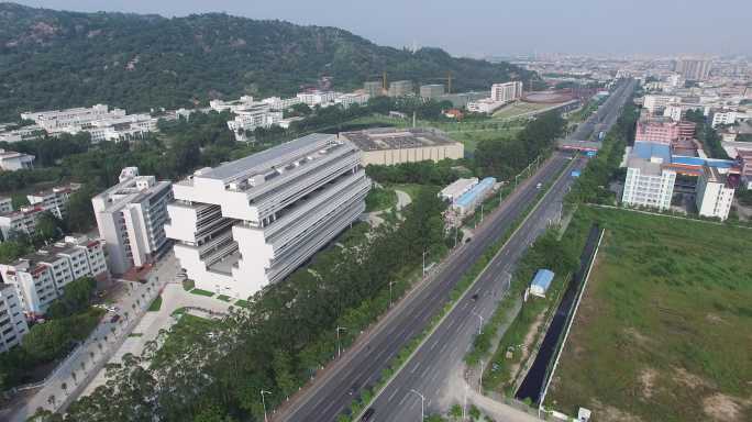 宣传片建筑航拍汕头大学