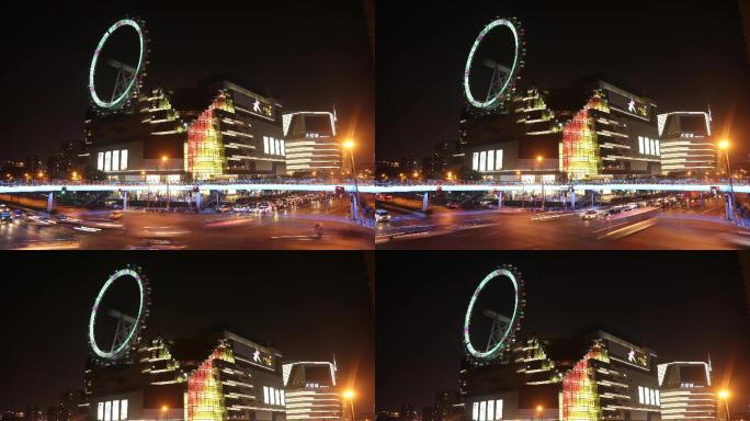 上海大悦城夜景延时摄影