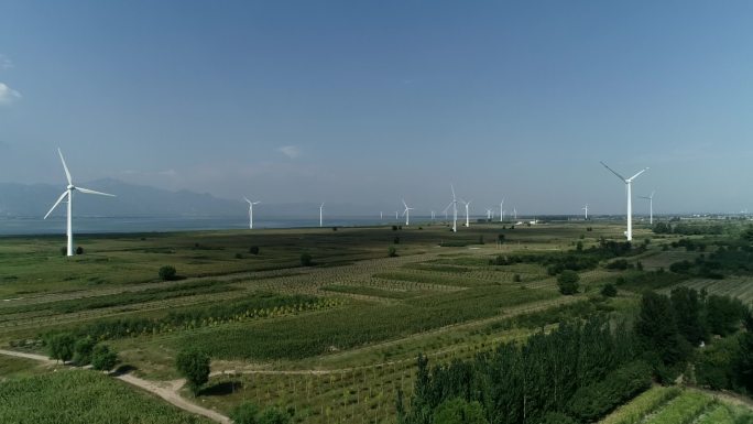 新能源风力发电官厅水库