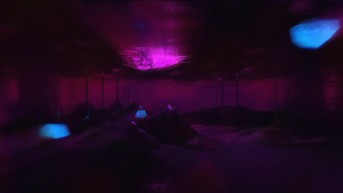 酷炫3D科幻空间穿梭夜店酒吧演出VJ视频