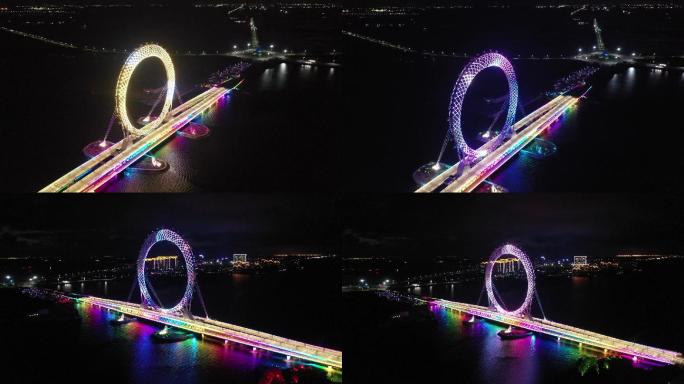 潍坊滨海摩天轮夜景