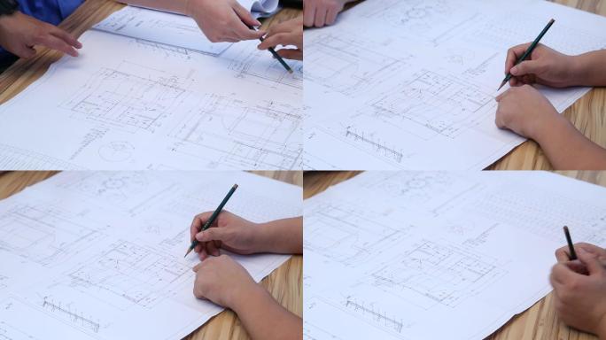 工程师绘图工程图图纸