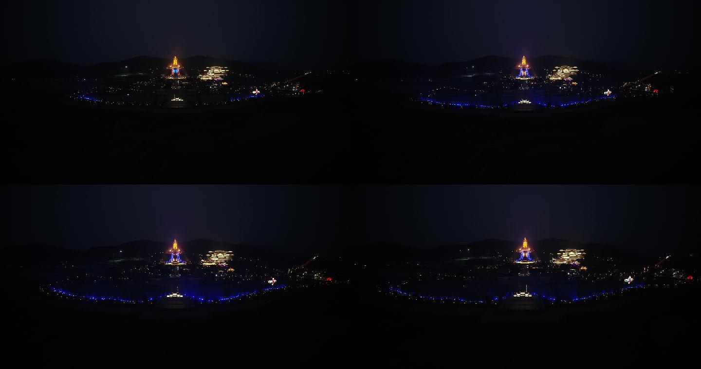 4K-原素材-济宁尼山圣镜夜景