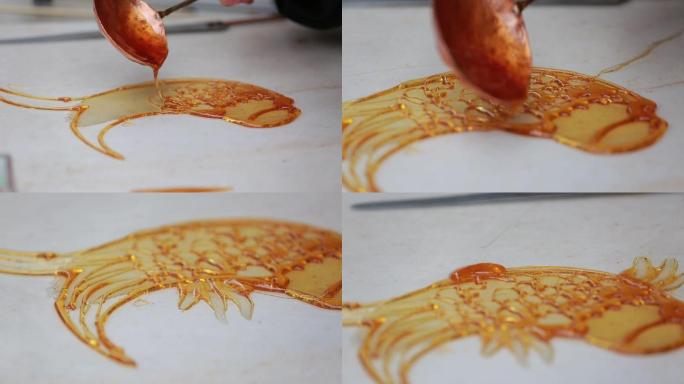 【高清实拍】糖人制作