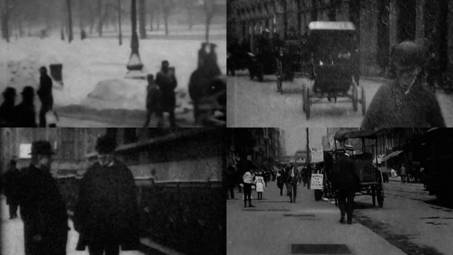 19世纪末纽约大街人们生活状况