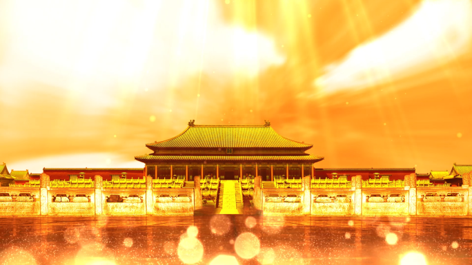 古典中国风皇宫故宫大屏幕背景视频