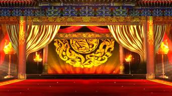 汉朝皇宫宫殿视频素材