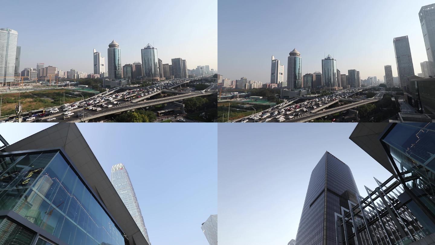 北京地标新国贸空景