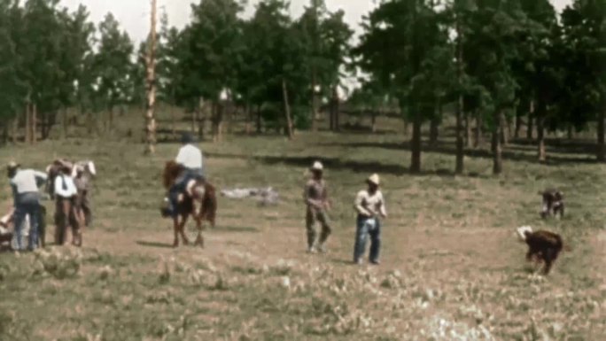 30年代美国西部牛仔、牧场