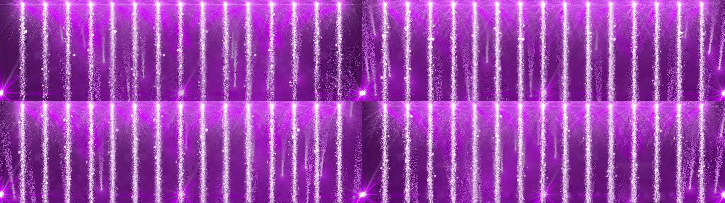 紫色粒子下落