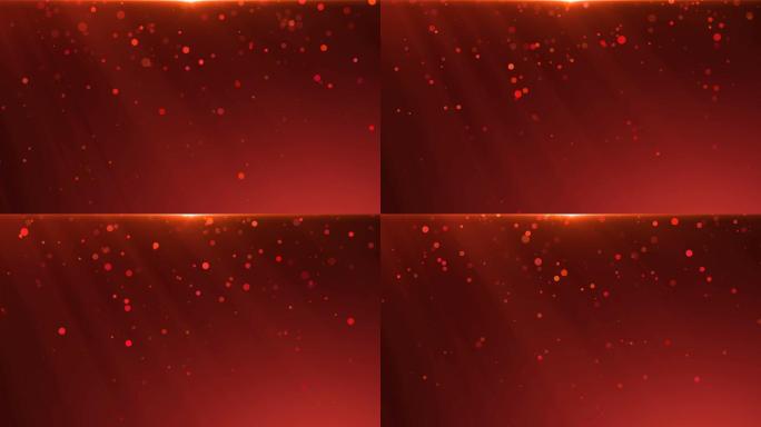 4K红色粒子顶光