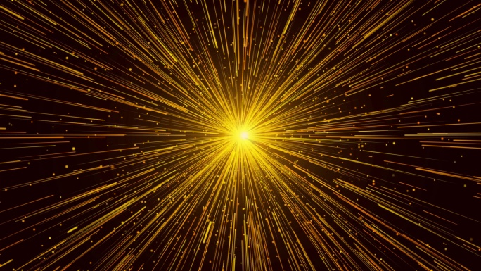 4K金色光背景循环