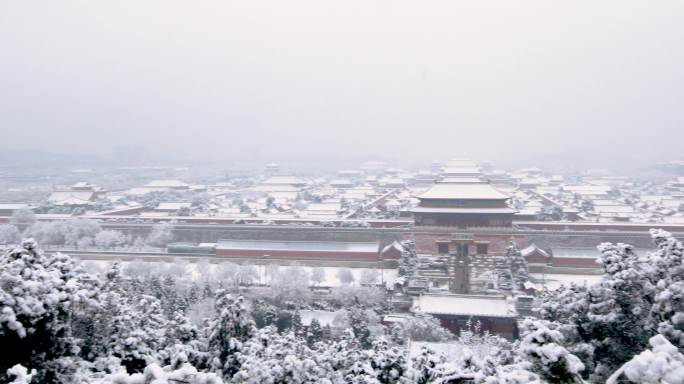 故宫雪景