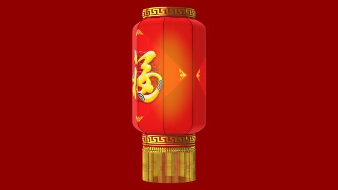 灯笼长灯笼2022虎年福字春节