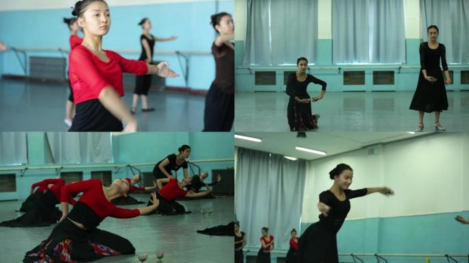 维族姑娘跳舞1