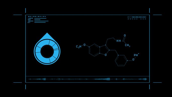 高科技医学监测系统分子式