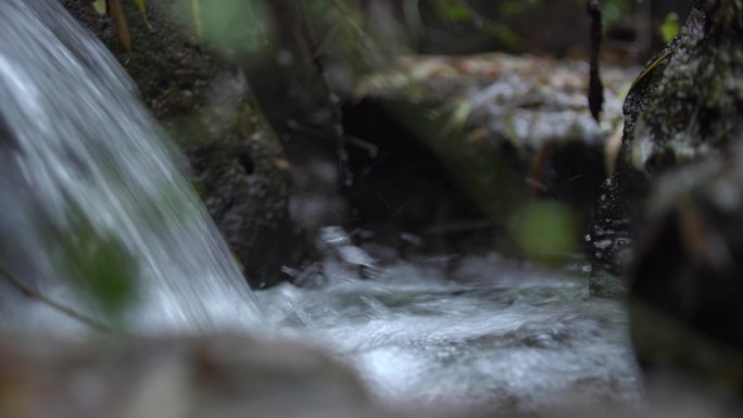 4K-原素材-景观流水