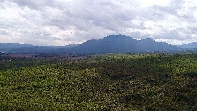 腾冲火山台地航拍