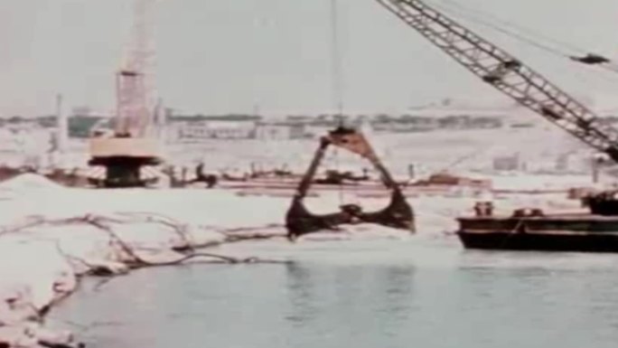 70年代中国援建马耳他干船坞