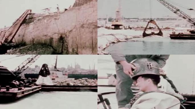 70年代中国援建马耳他干船坞