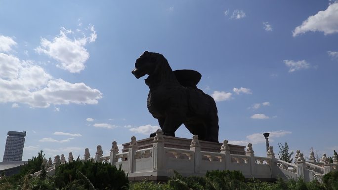 沧州铁狮子，沧州狮城，沧州旅游，名胜古迹