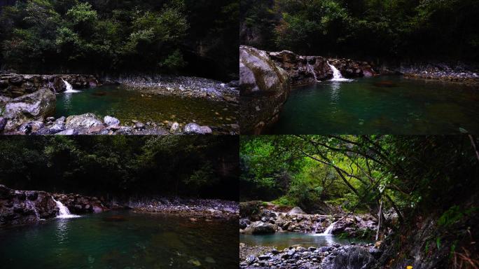 自然风景-溪流-水流视频素材