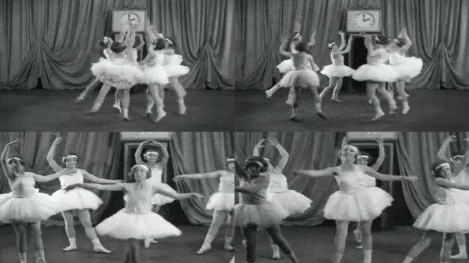 30年代学习芭蕾舞