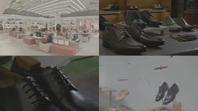 皮鞋展示皮鞋卖场
