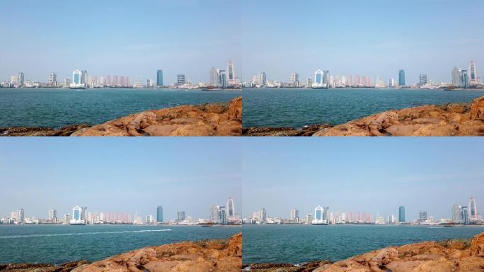 青岛海滨延时摄影