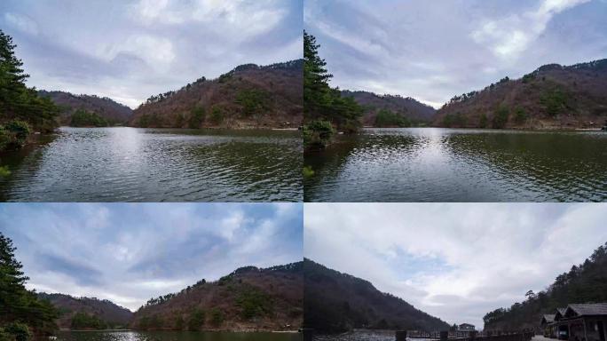杭州大明湖延时视频素材