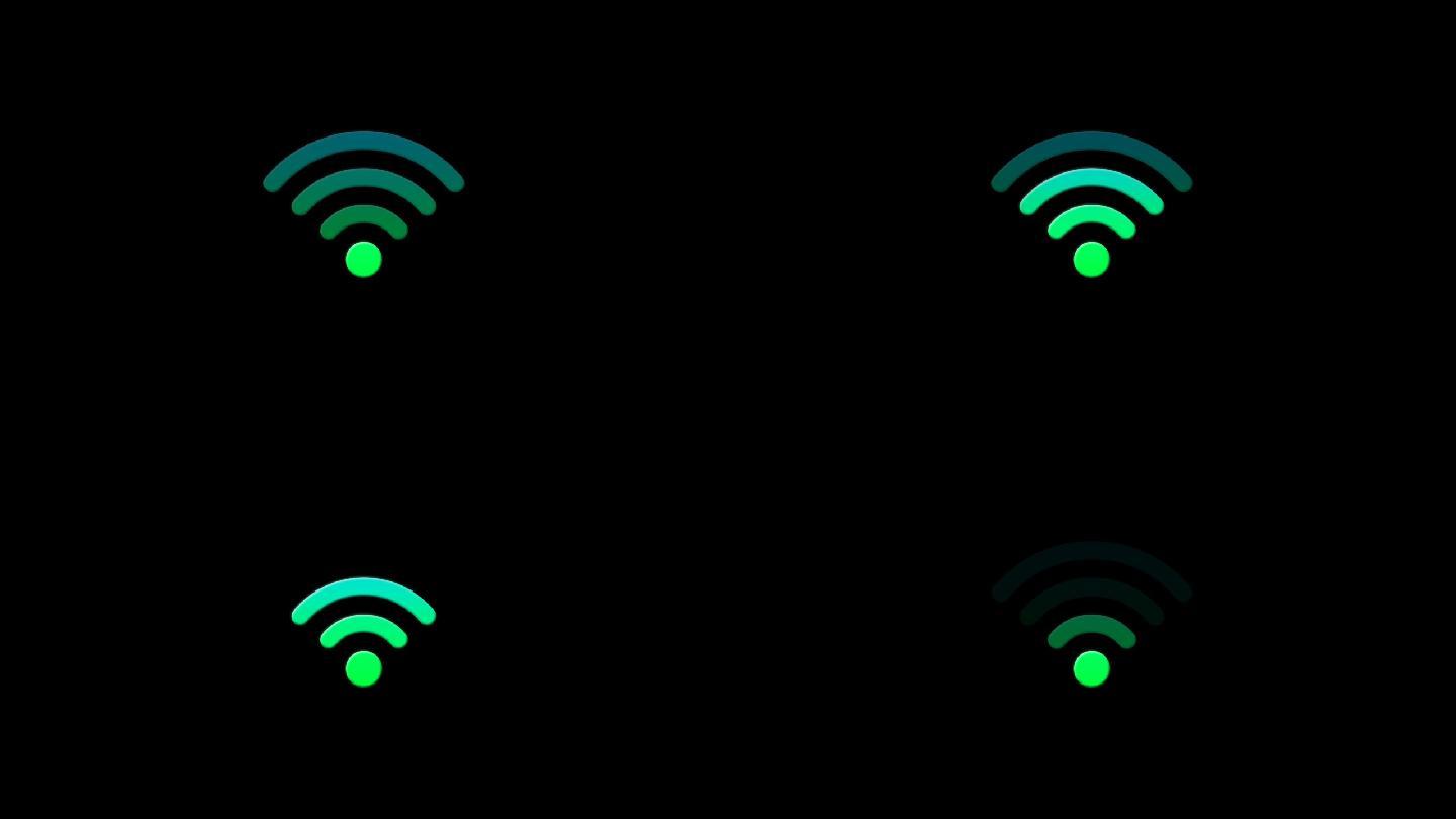 健康环保绿色wifi发射信号器