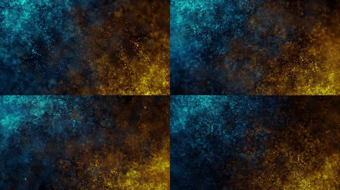 1598 冷暖浮动粒子年会新年舞台晚会