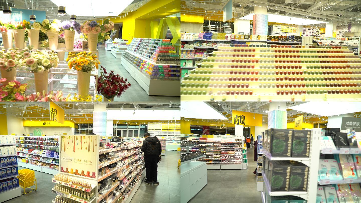 4K大型商场超市-零售-商品货物