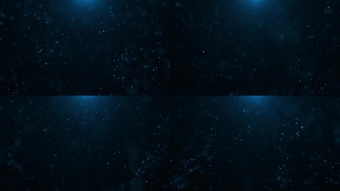 1679 蓝色年会粒子新年舞台晚会春节