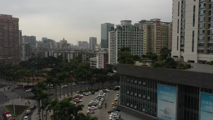 4K-原素材-珠海迎宾南路街景