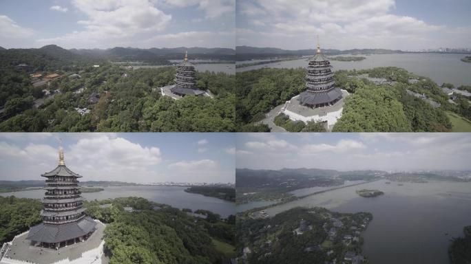 著名旅游景点雷峰塔未调色