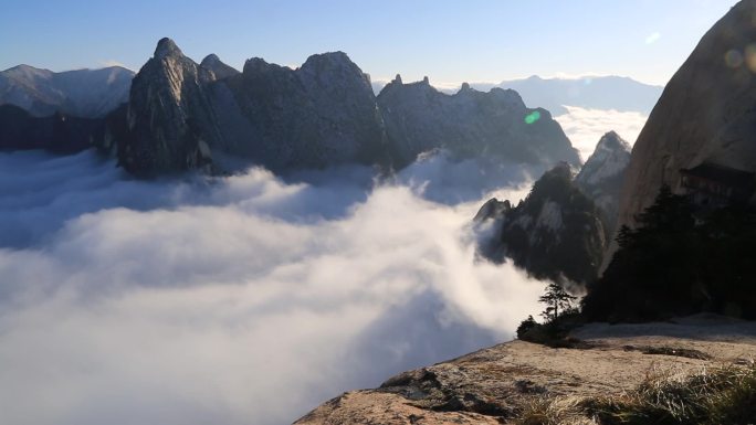 云海山峰云雾仙境高山云海