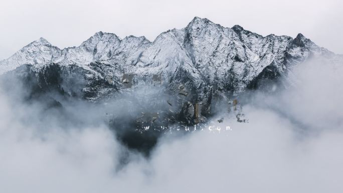 logo展示片头粒子飞出