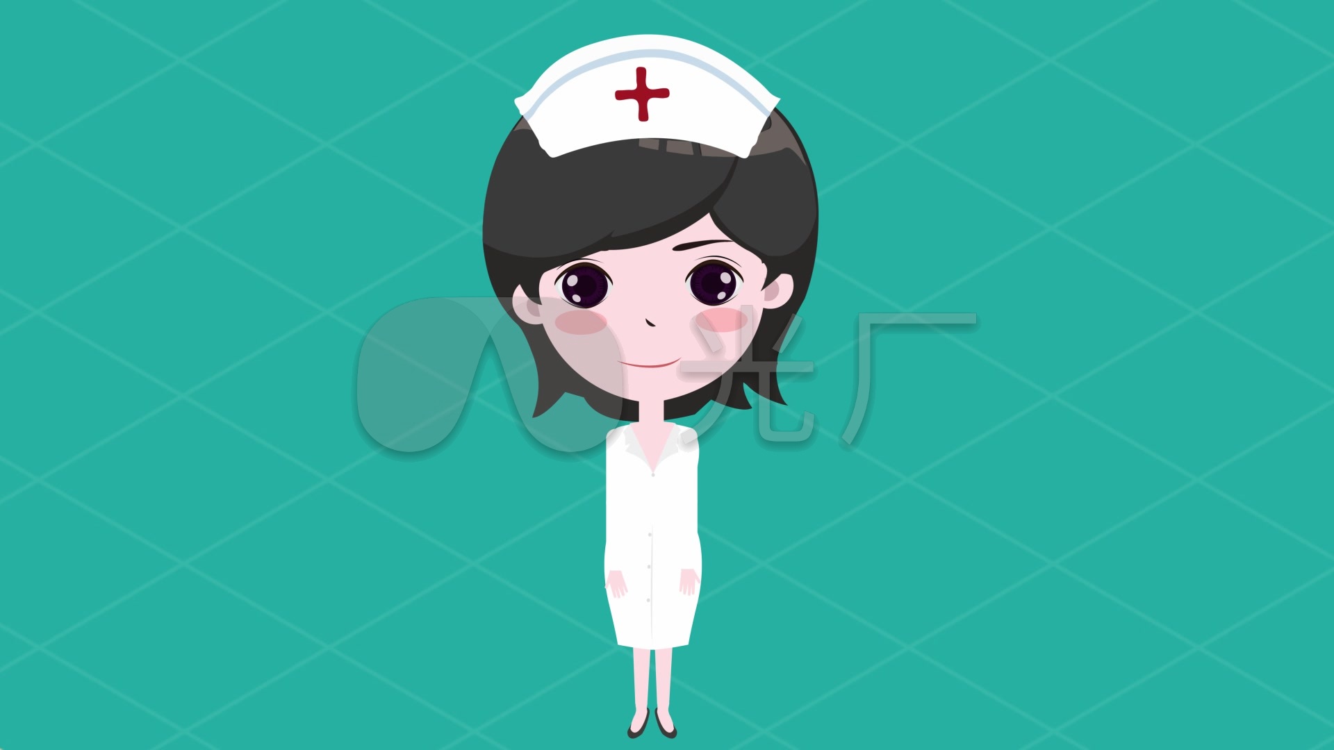 《海贼王》护士姐姐 娜美桑 动漫女护士头像-1-6TU