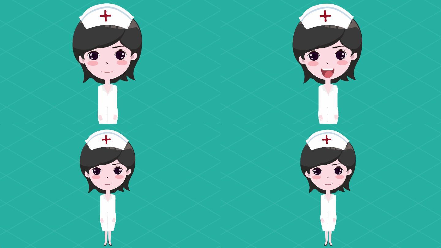 护士动图素材-护士动图图片-护士动图素材图片下载-觅知网