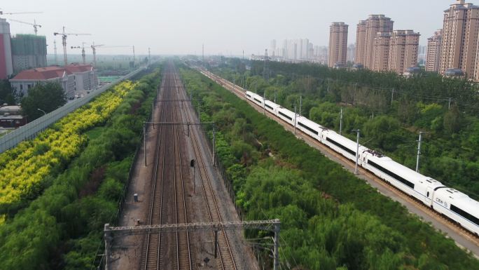 中国高铁航拍航拍中国高铁原素材