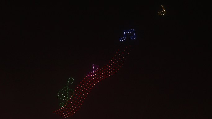 无人机灯光秀花絮20