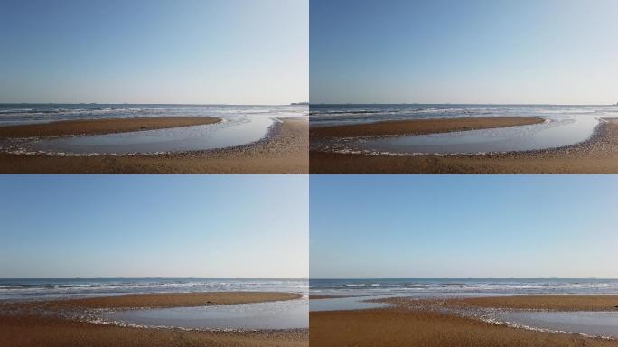 秦皇岛广阔的大海