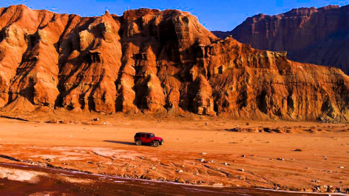 【原创·可商用】4K航拍温宿大峡谷