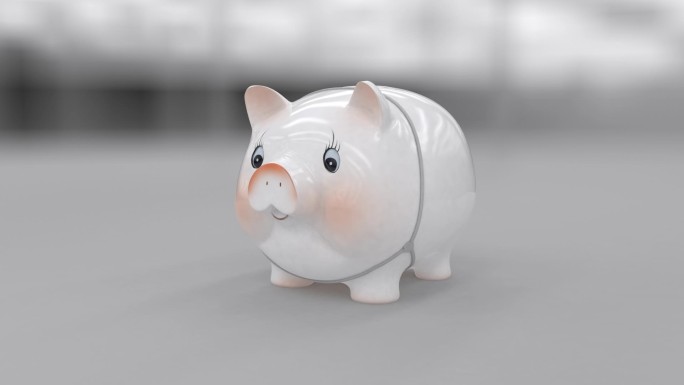 原创|小猪存钱罐|3D模型