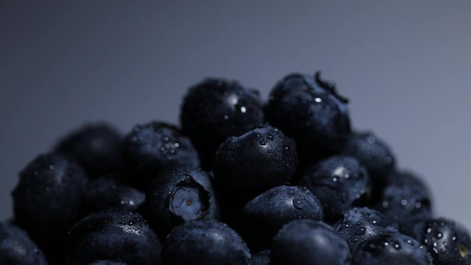 蓝莓特写