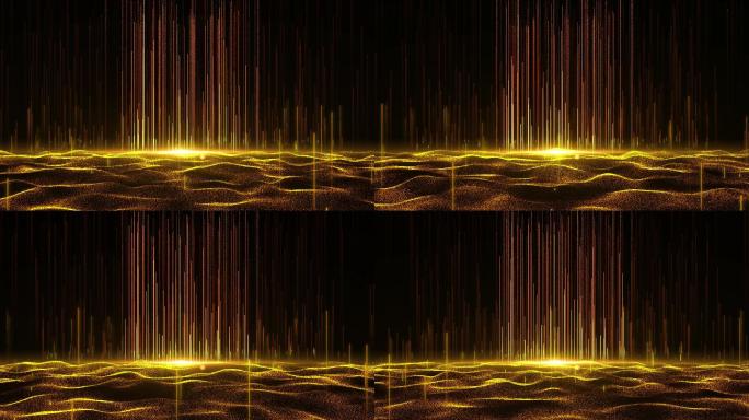 4K粒子光线晚会背景