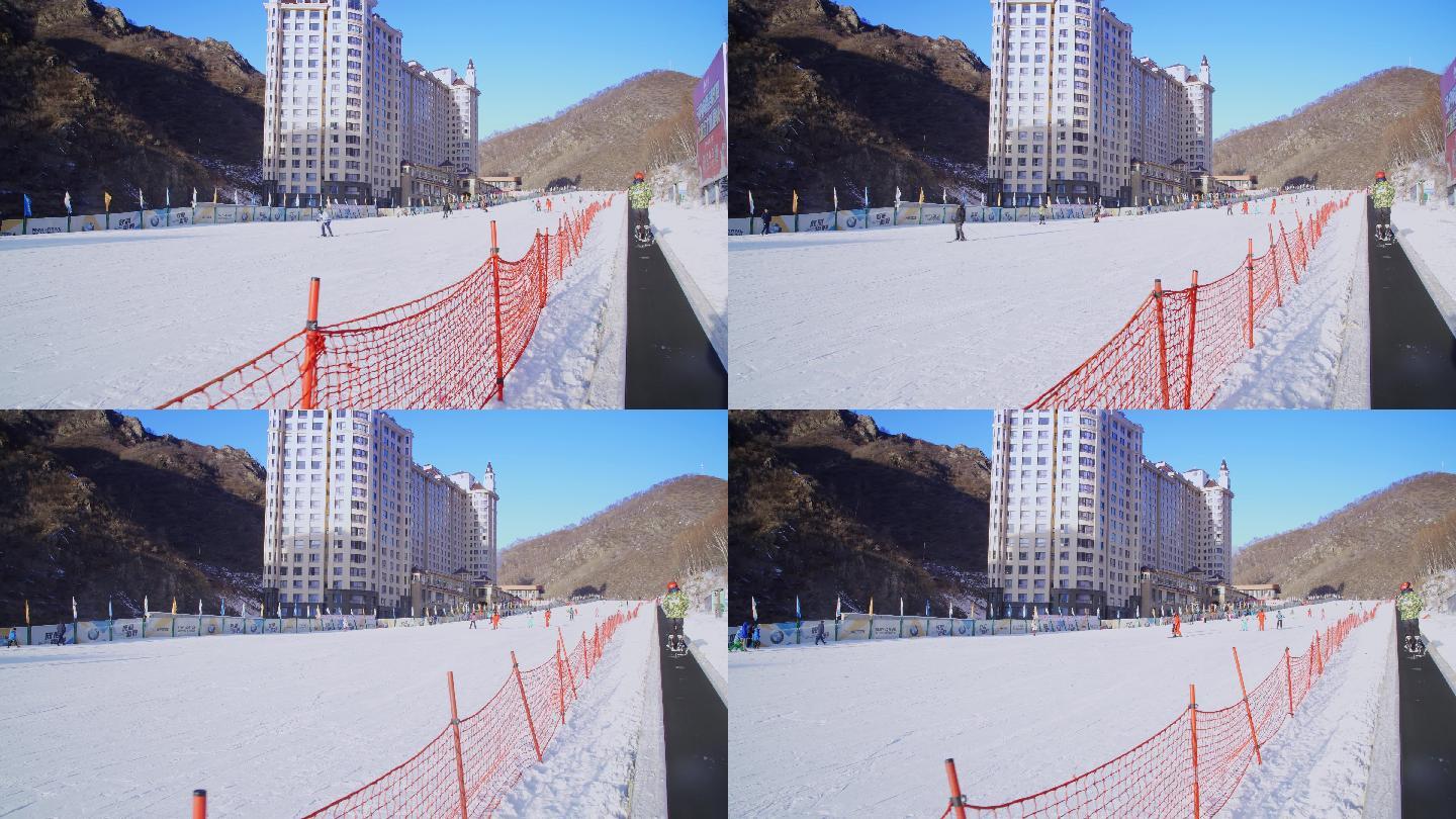 【原创】初级魔毯滑雪体验